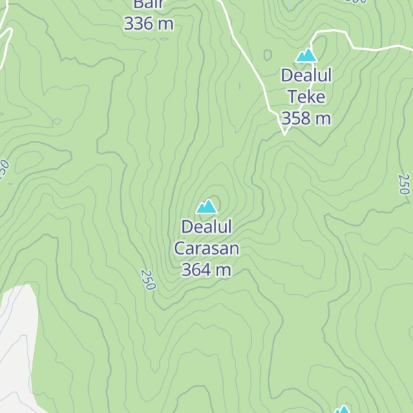 Map of Dealul Carasan