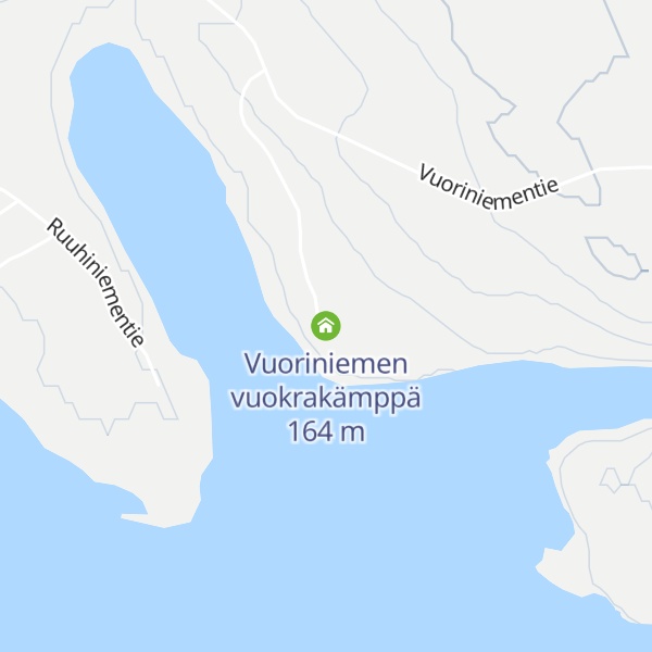 Map of Vuoriniemen vuokrakämppä