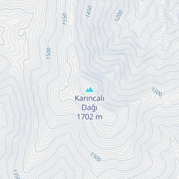 Map of Karıncalı Dağı