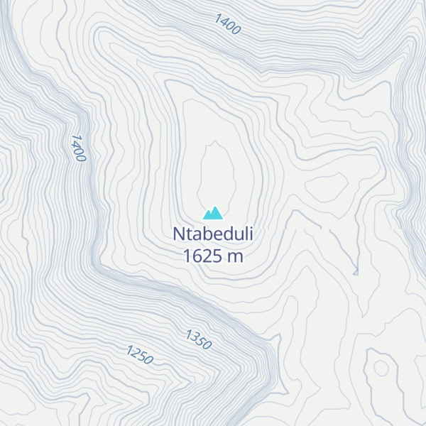 Map of Ntabeduli