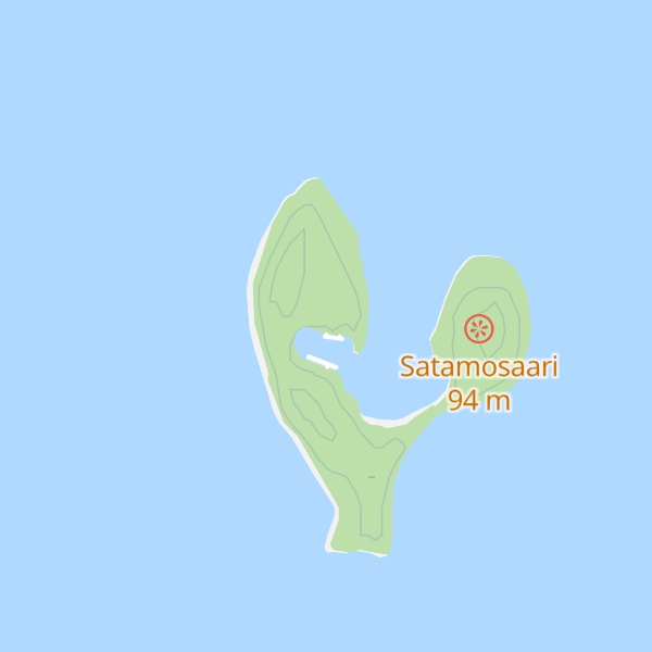 Map of Satamosaari autiotupa