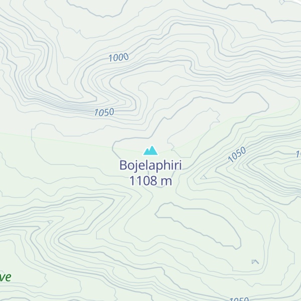 Map of Bojelaphiri
