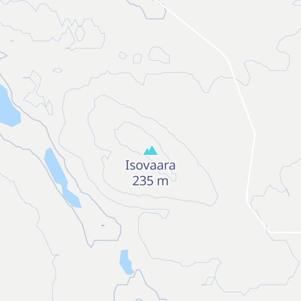 Map of Isovaara