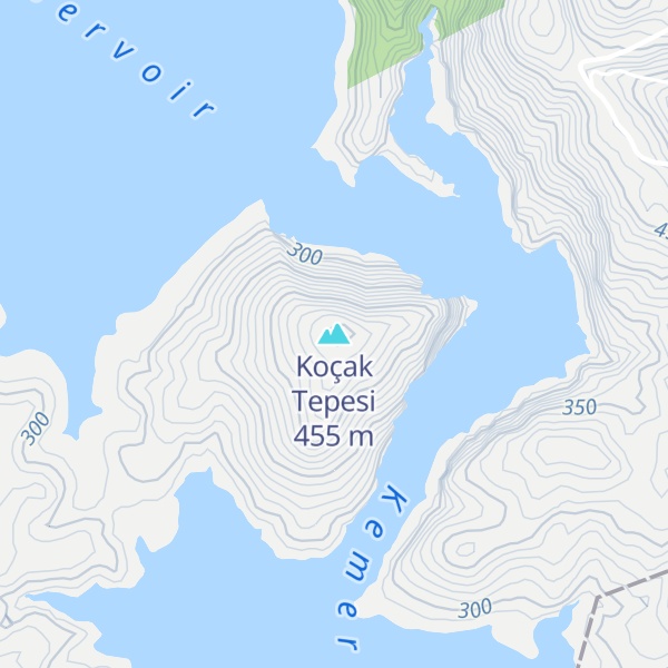 Map of Koçak Tepesi