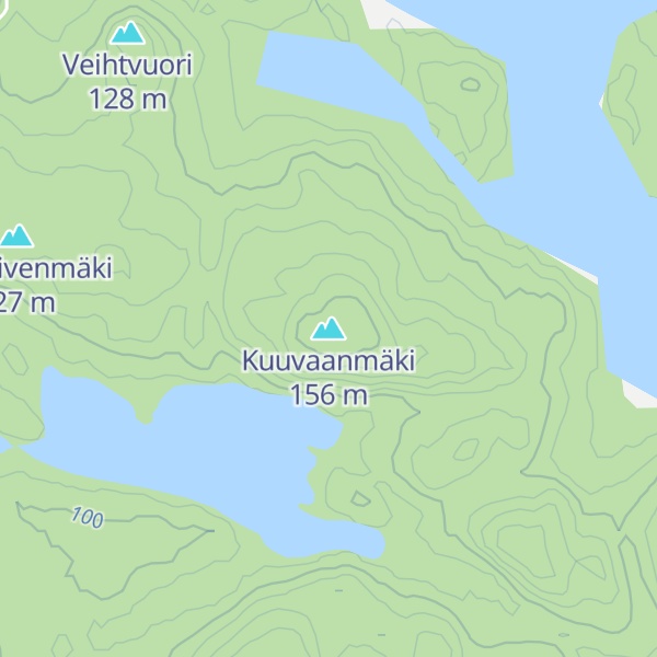 Map of Kuuvaanmäki