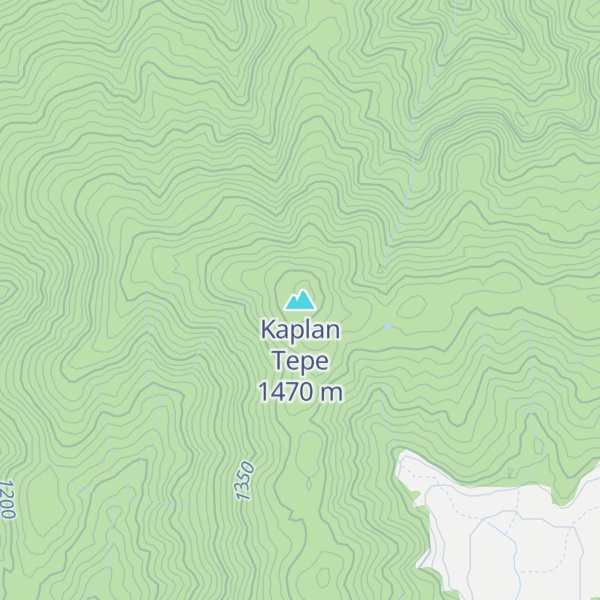 Map of Kaplan Tepe