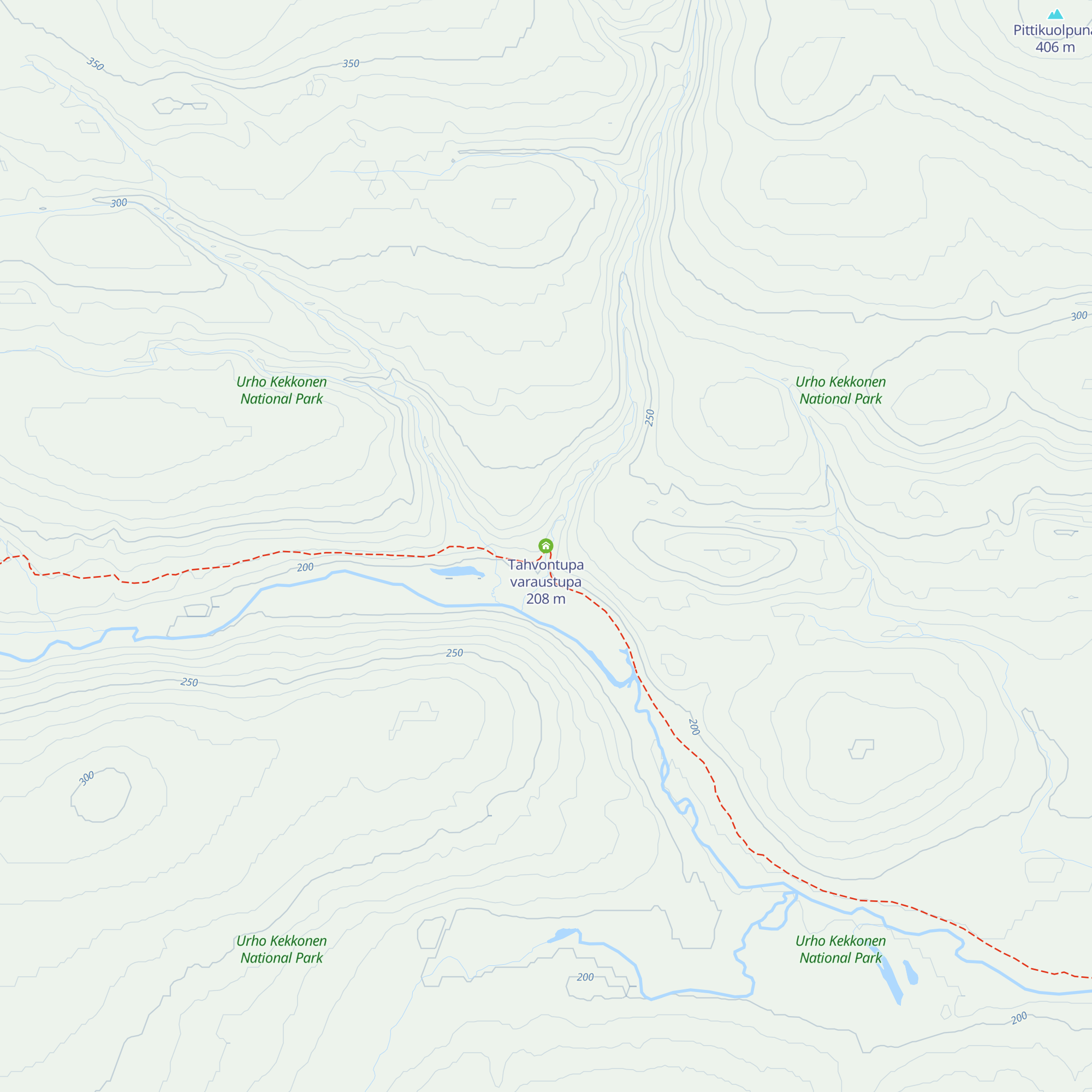 Tahvontupa varaustupa map