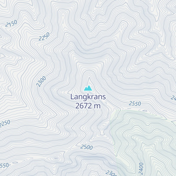 Map of Langkrans