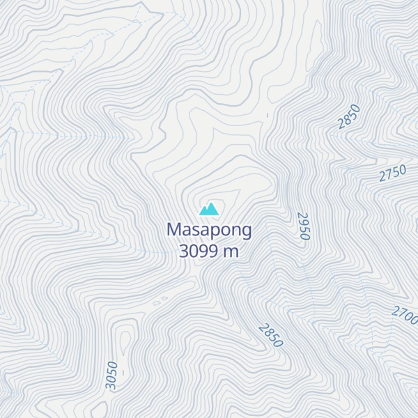Map of Masapong