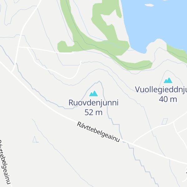 Map of Ruovdenjunni
