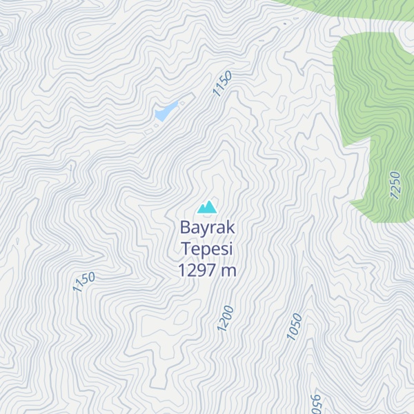 Map of Bayrak Tepesi