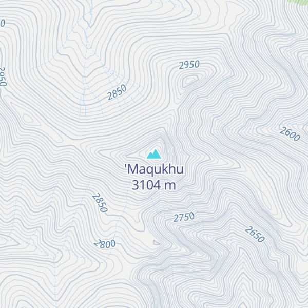 Map of 'Maqukhu