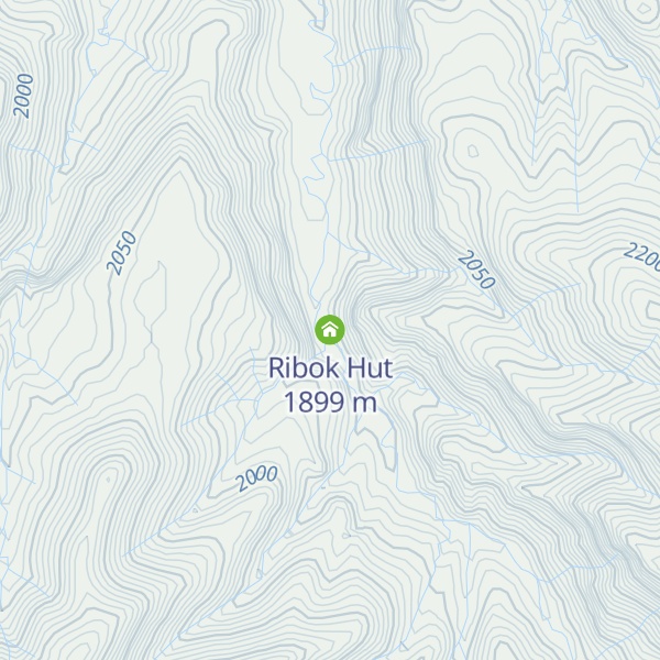 Map of Ribok Hut