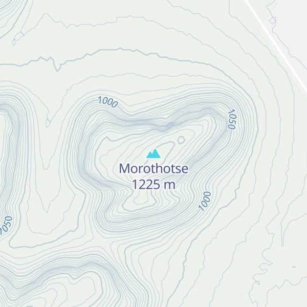 Map of Morothotse