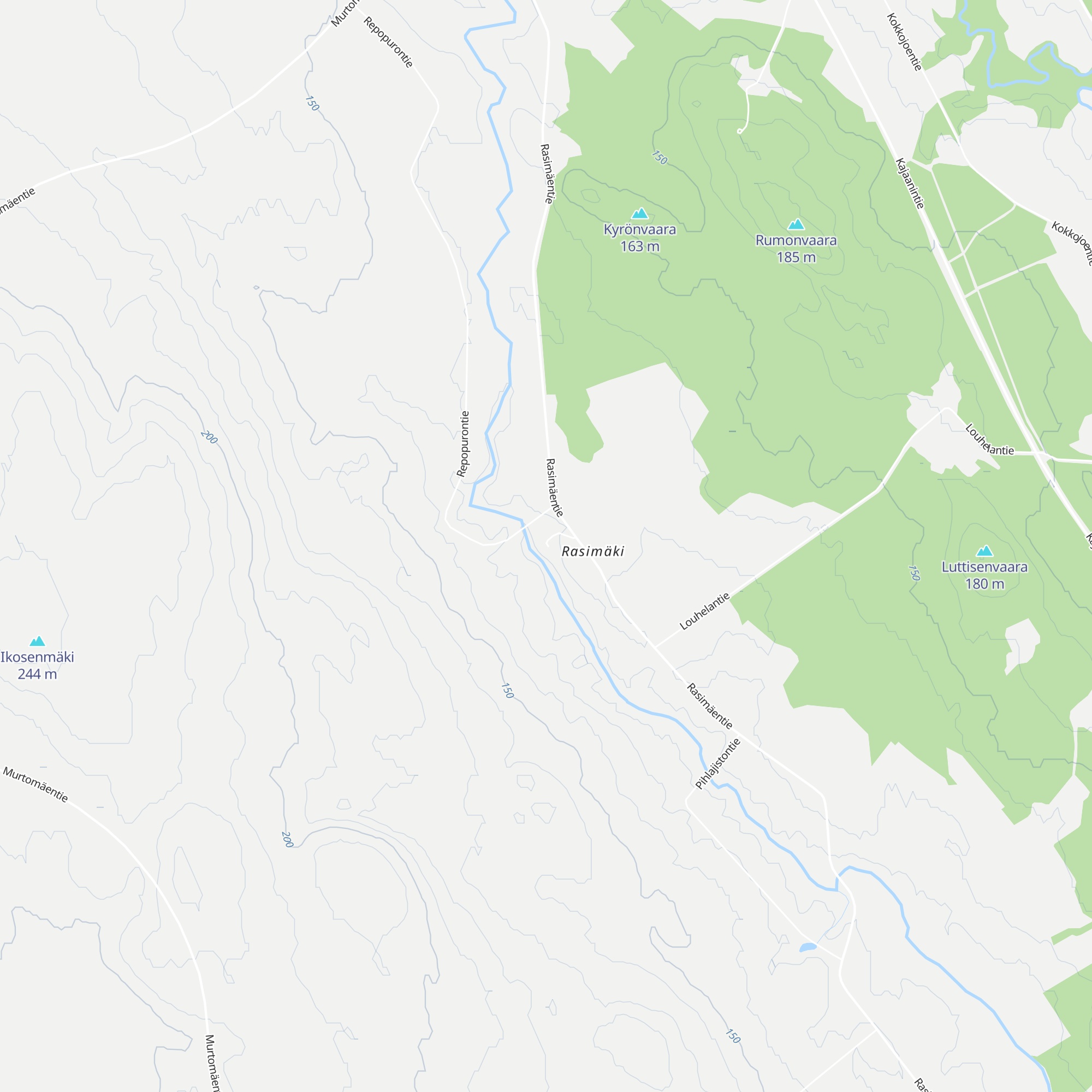 Tulehmo map