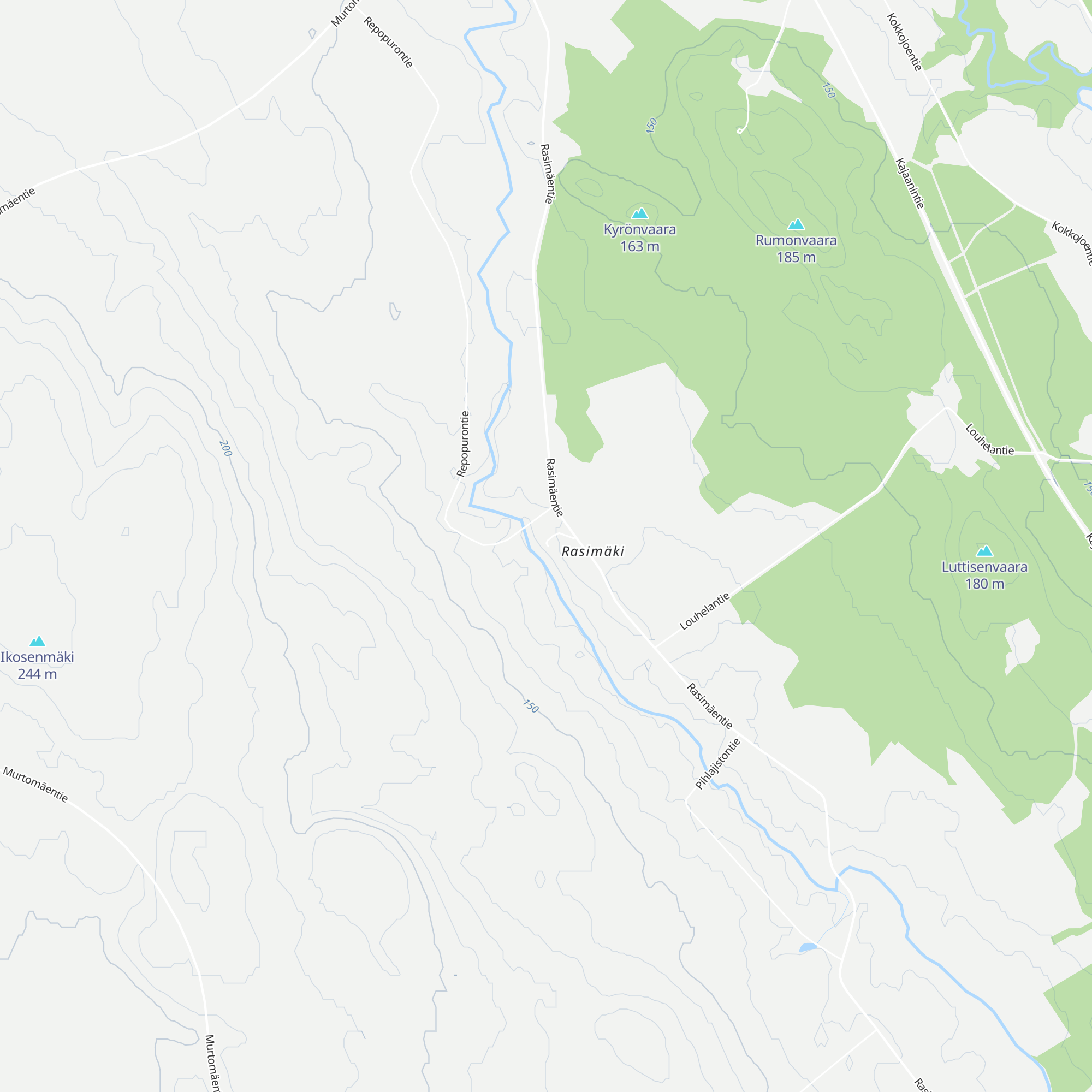 Tulehmo map