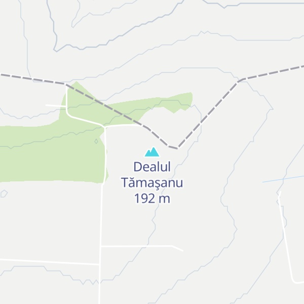 Map of Dealul Tămaşanu