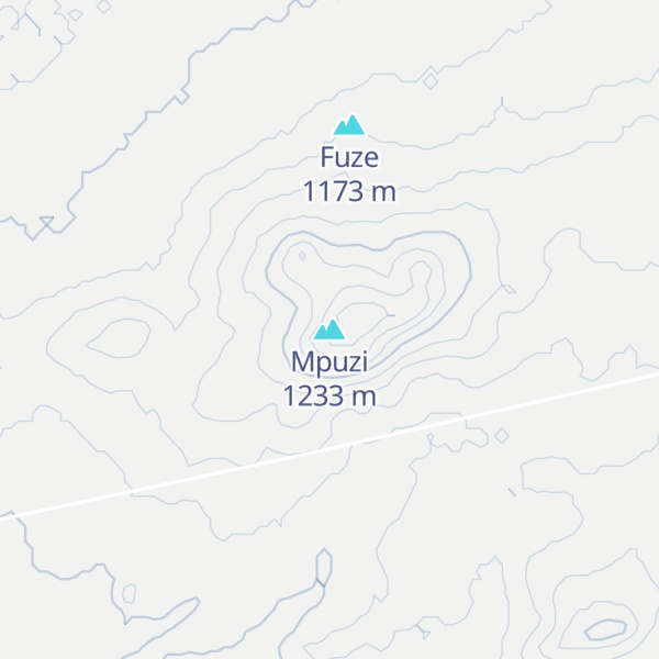 Map of Mpuzi