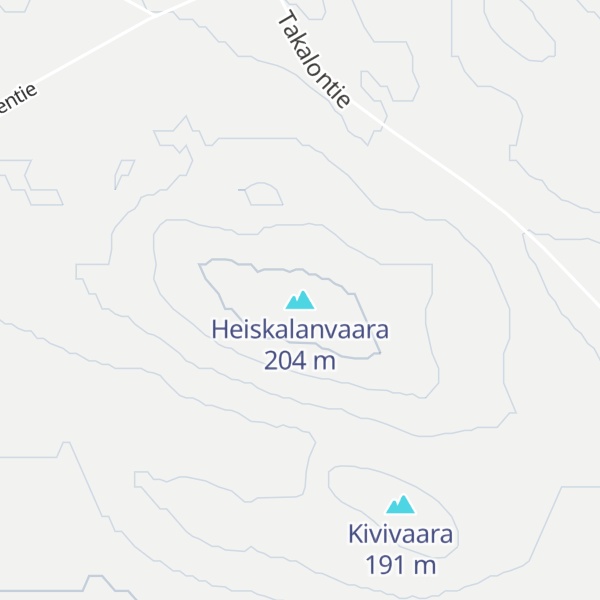 Map of Heiskalanvaara