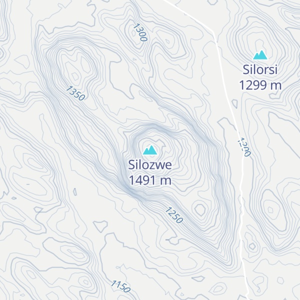 Map of Silozwe