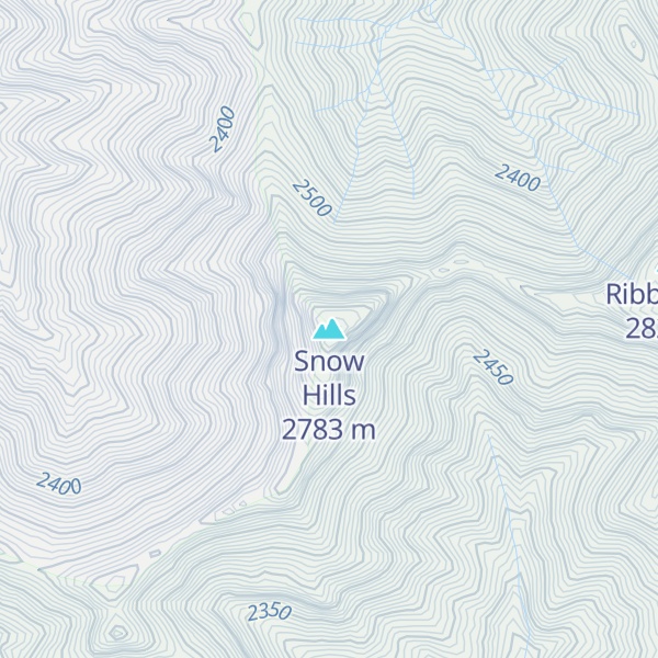 Map of Snow Hills