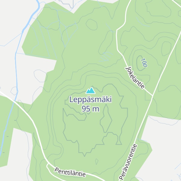 Map of Leppäsmäki