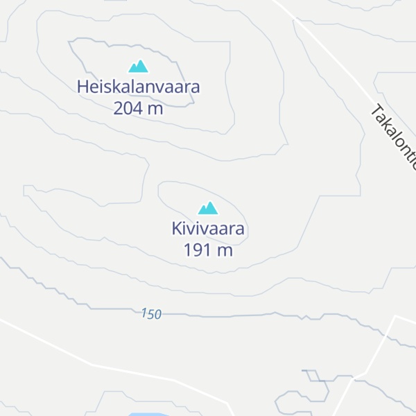 Map of Kivivaara