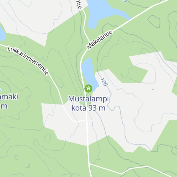 Map of Mustalampi kota