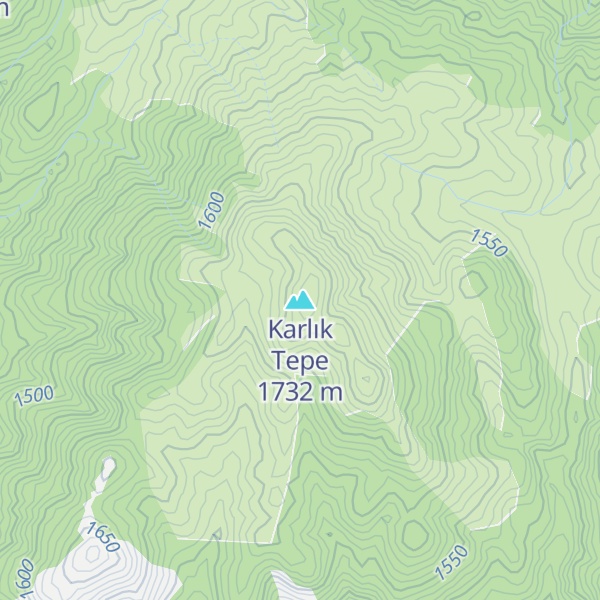 Map of Karlık Tepe