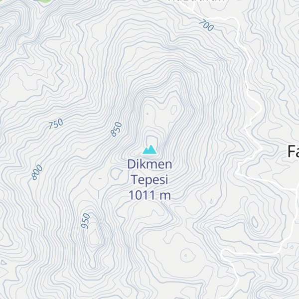 Map of Dikmen Tepesi