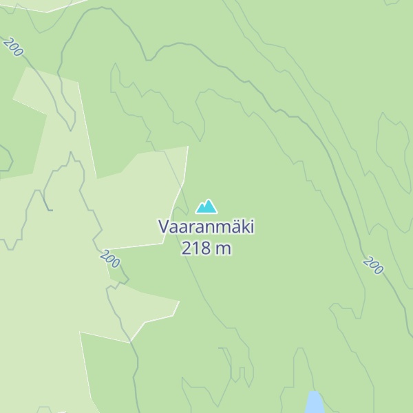 Map of Vaaranmäki