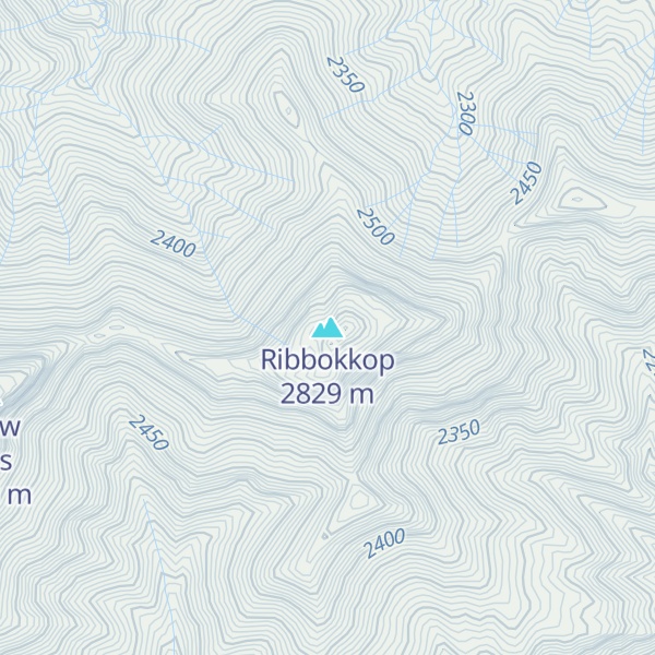 Map of Ribbokkop