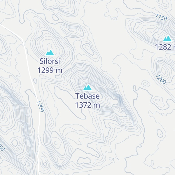 Map of Tebase