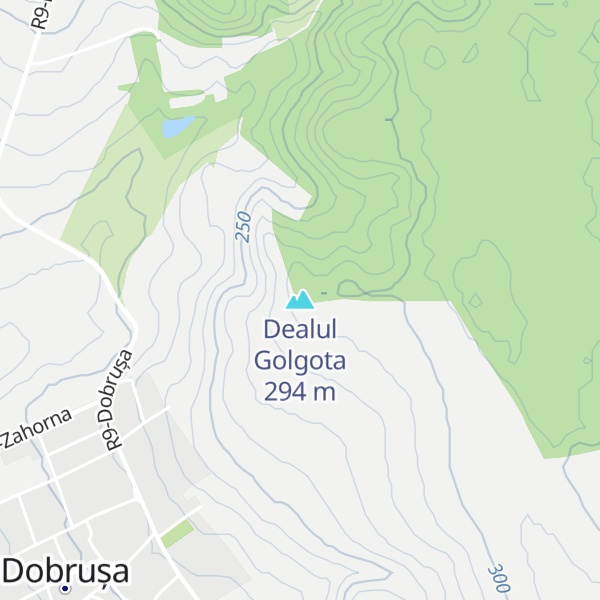 Map of Dealul Golgota