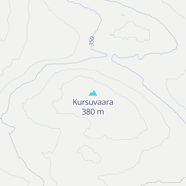 Map of Kursuvaara