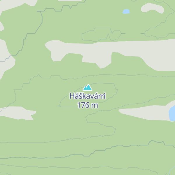 Map of Háškavárri