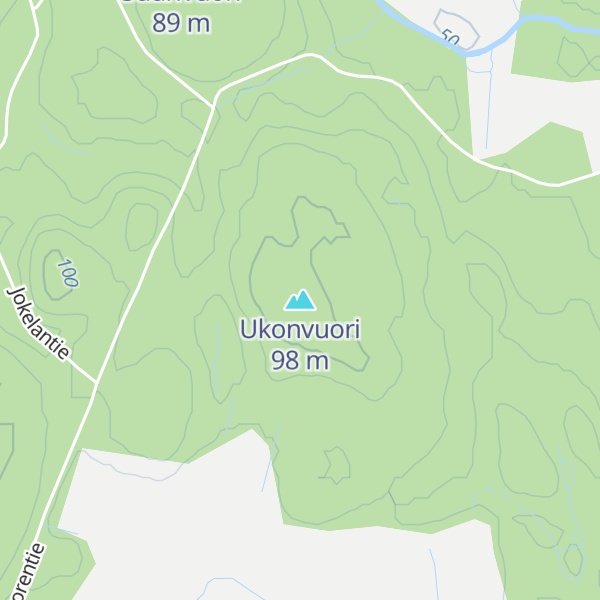 Map of Ukonvuori