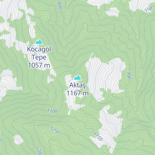 Map of Aktaş
