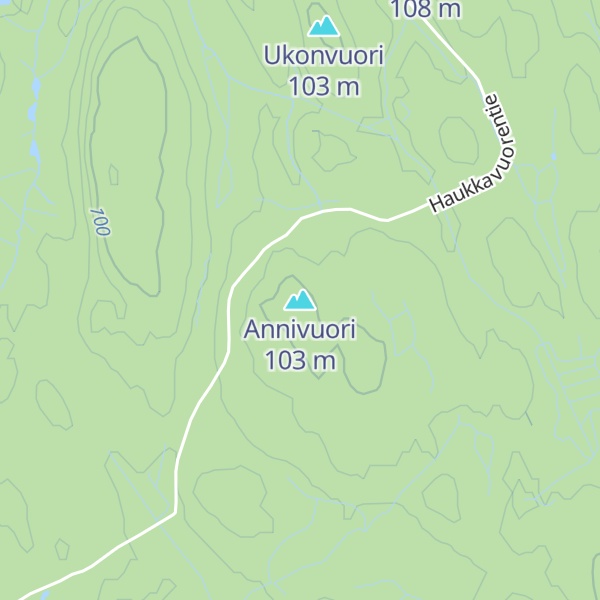Map of Annivuori