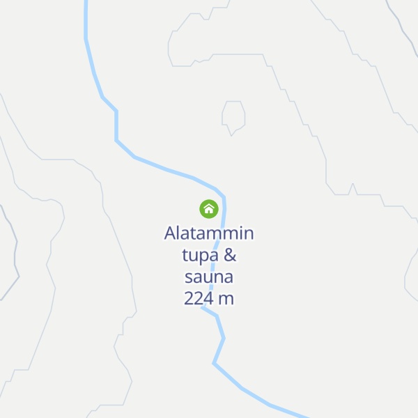 Map of Alatammin tupa & sauna