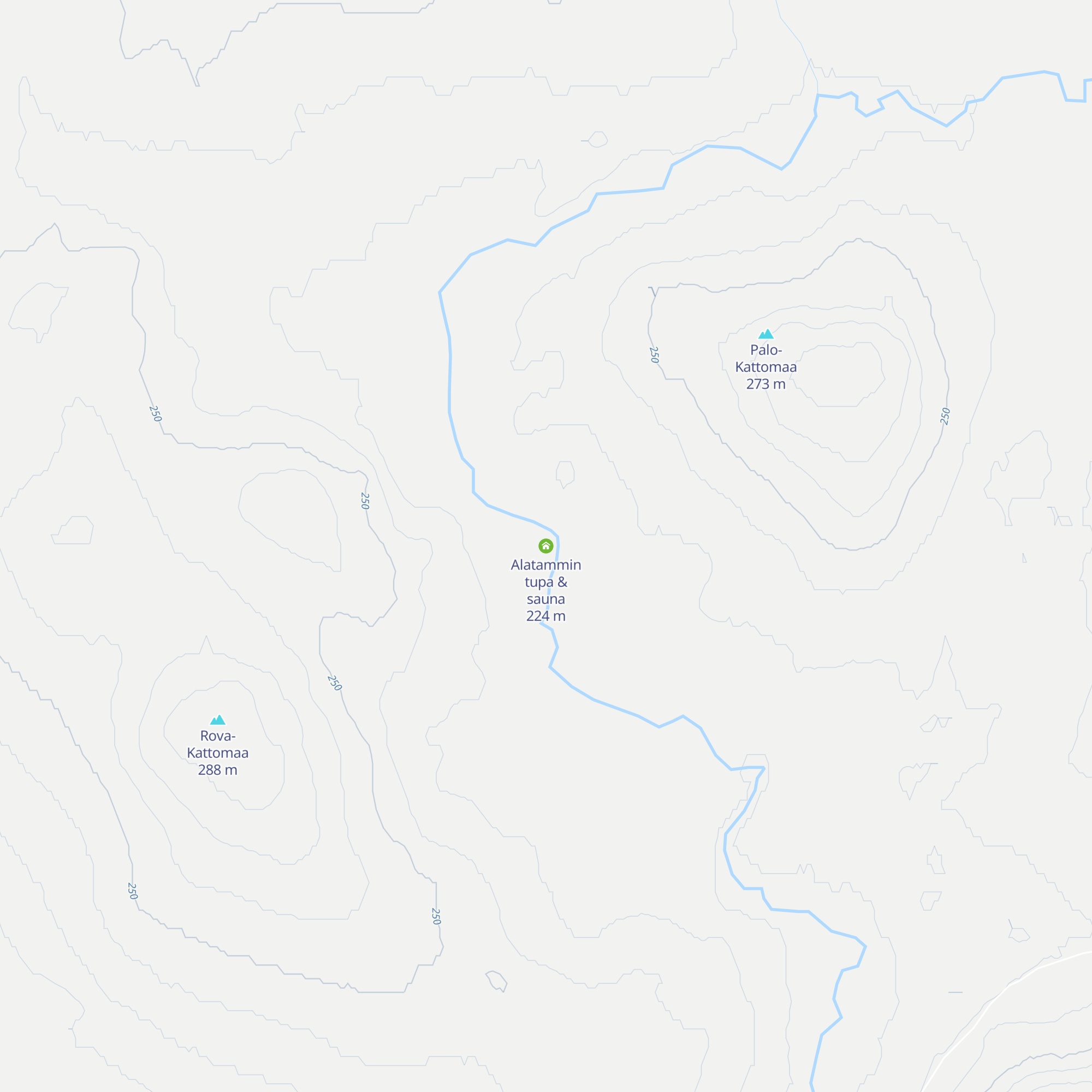 Alatammin tupa & sauna map