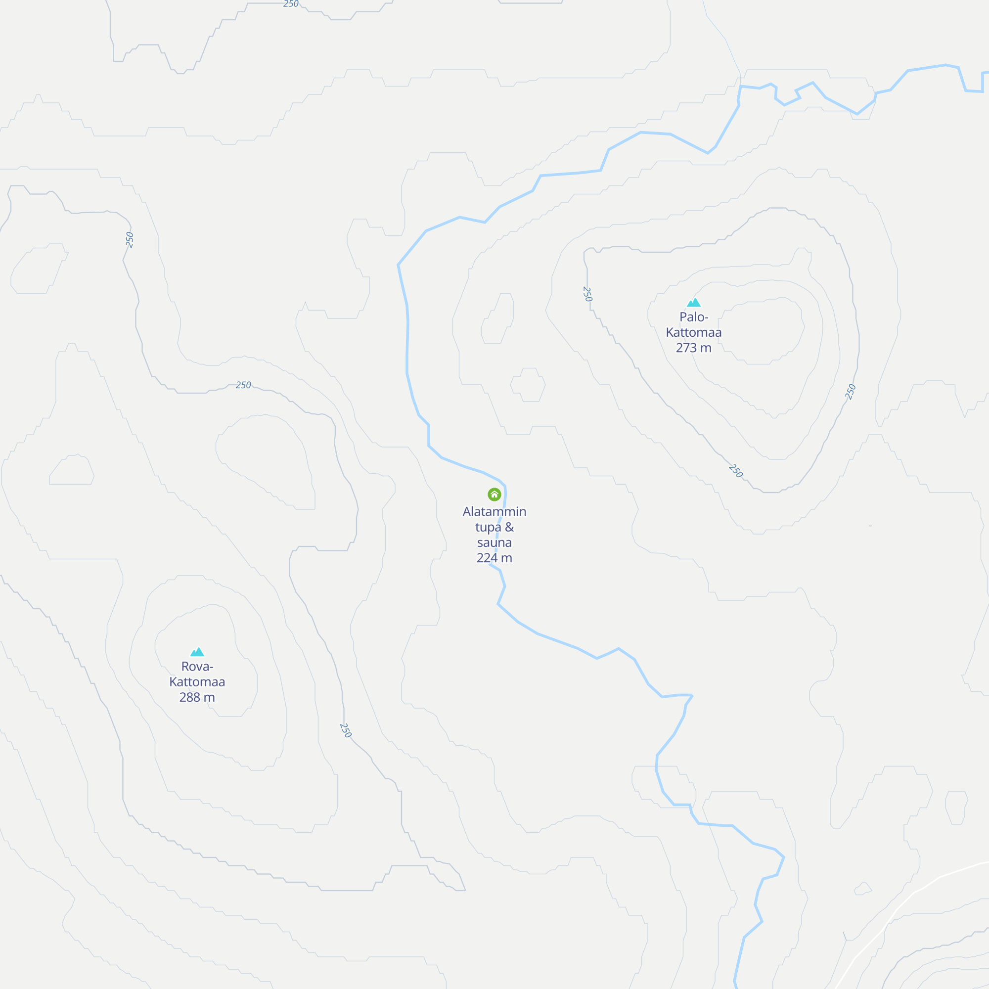 Alatammin tupa & sauna map
