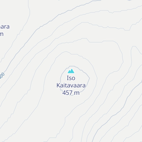 Map of Iso Kaitavaara
