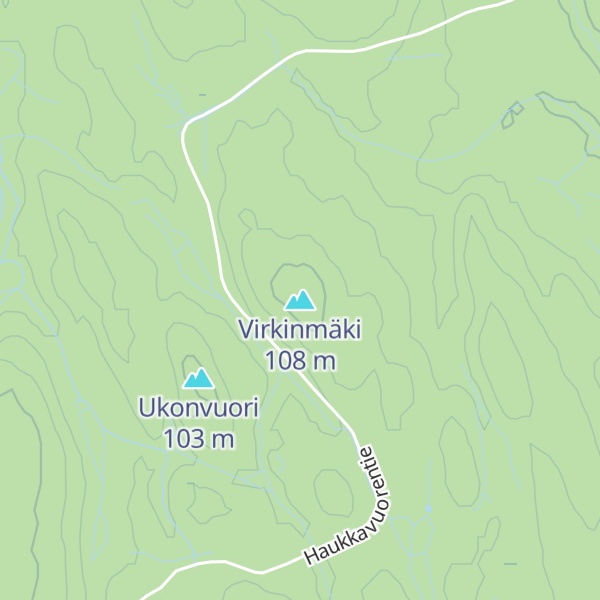 Map of Virkinmäki