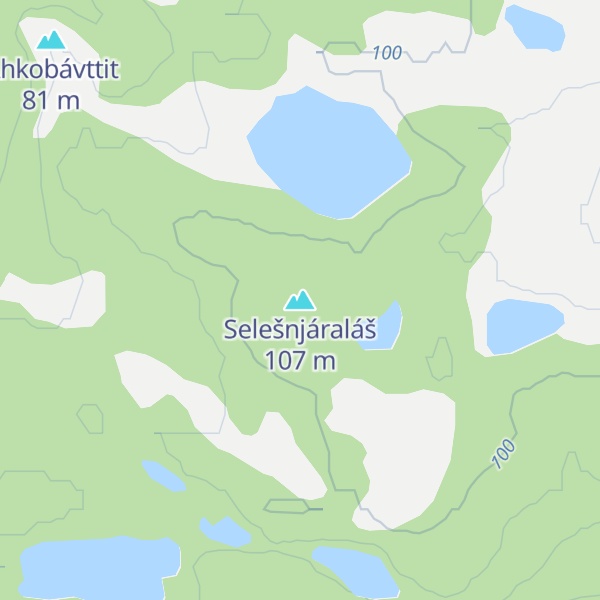 Map of Selešnjáraláš