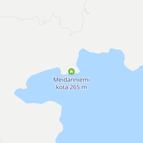 Map of Meidänniemi kota