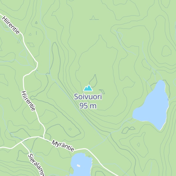Map of Soivuori