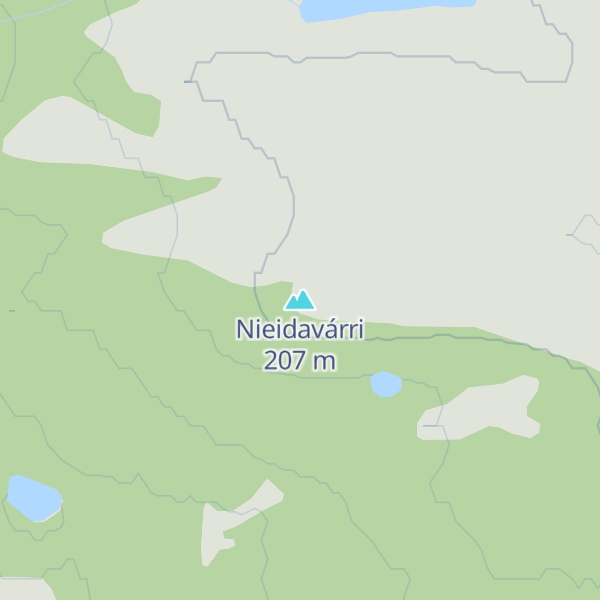 Map of Nieidavárri
