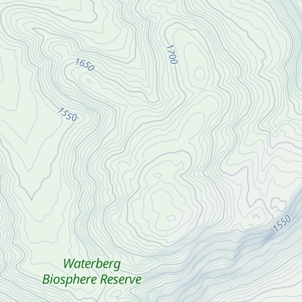 Map of Louwskraal