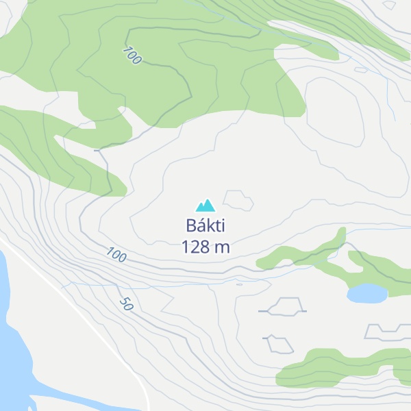 Map of Bákti